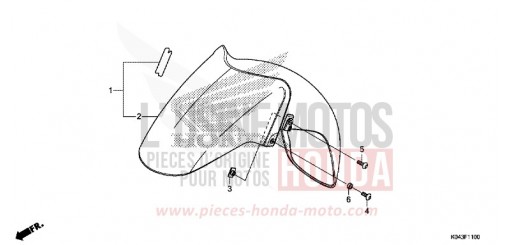 FRONT FENDER NSS300AD de 2013